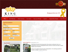 Tablet Screenshot of kingrealtors.com